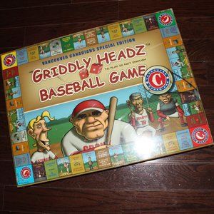 new GRIDDLY HEADZ™ Baseball Board Game 2005 Vancouver Canadians Special Edition